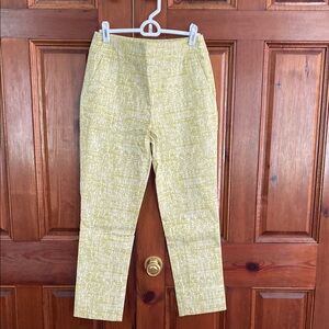 MarlaWynne Flatterfit Abstract Print Trousers